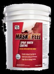 MASK & PEEL WHITE BOOTH COATING